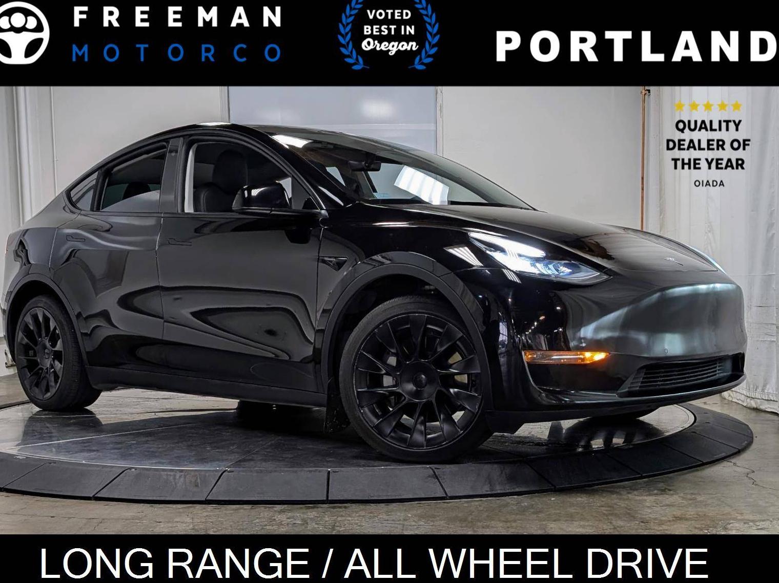 TESLA MODEL Y 2021 5YJYGDEE7MF244827 image